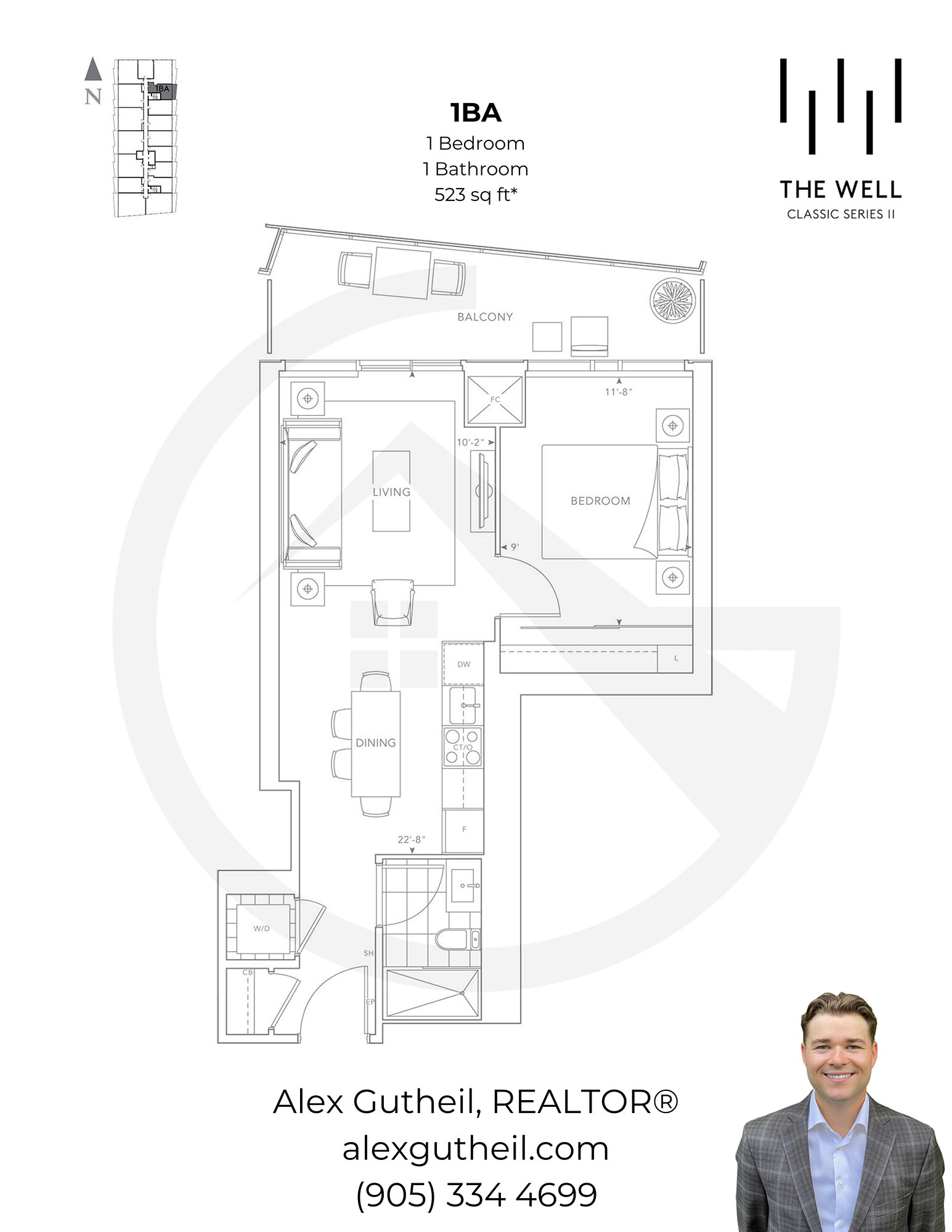 The Well Condos - 480 Front Street, Toronto – 1BA