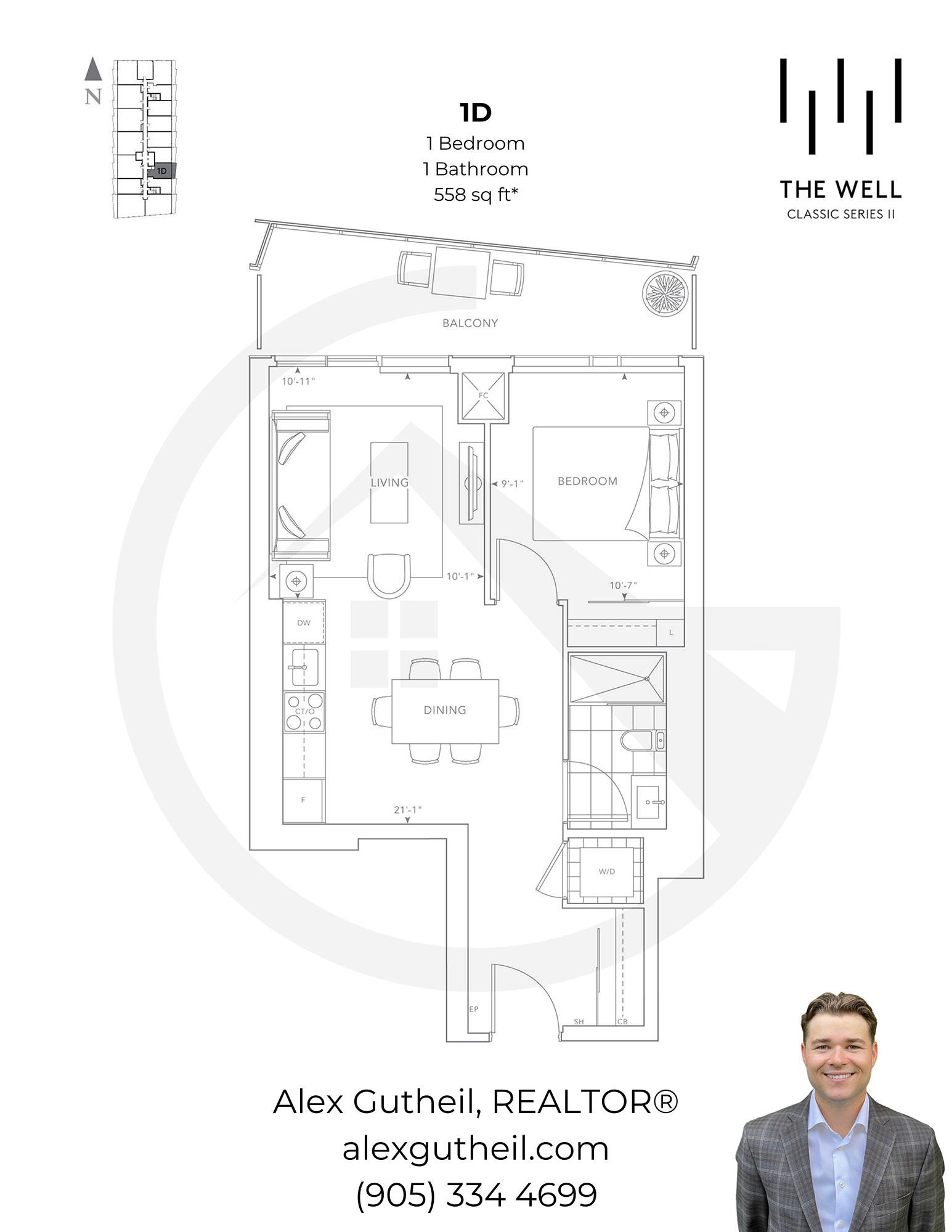 The Well Condos - 480 Front Street, Toronto – 1D