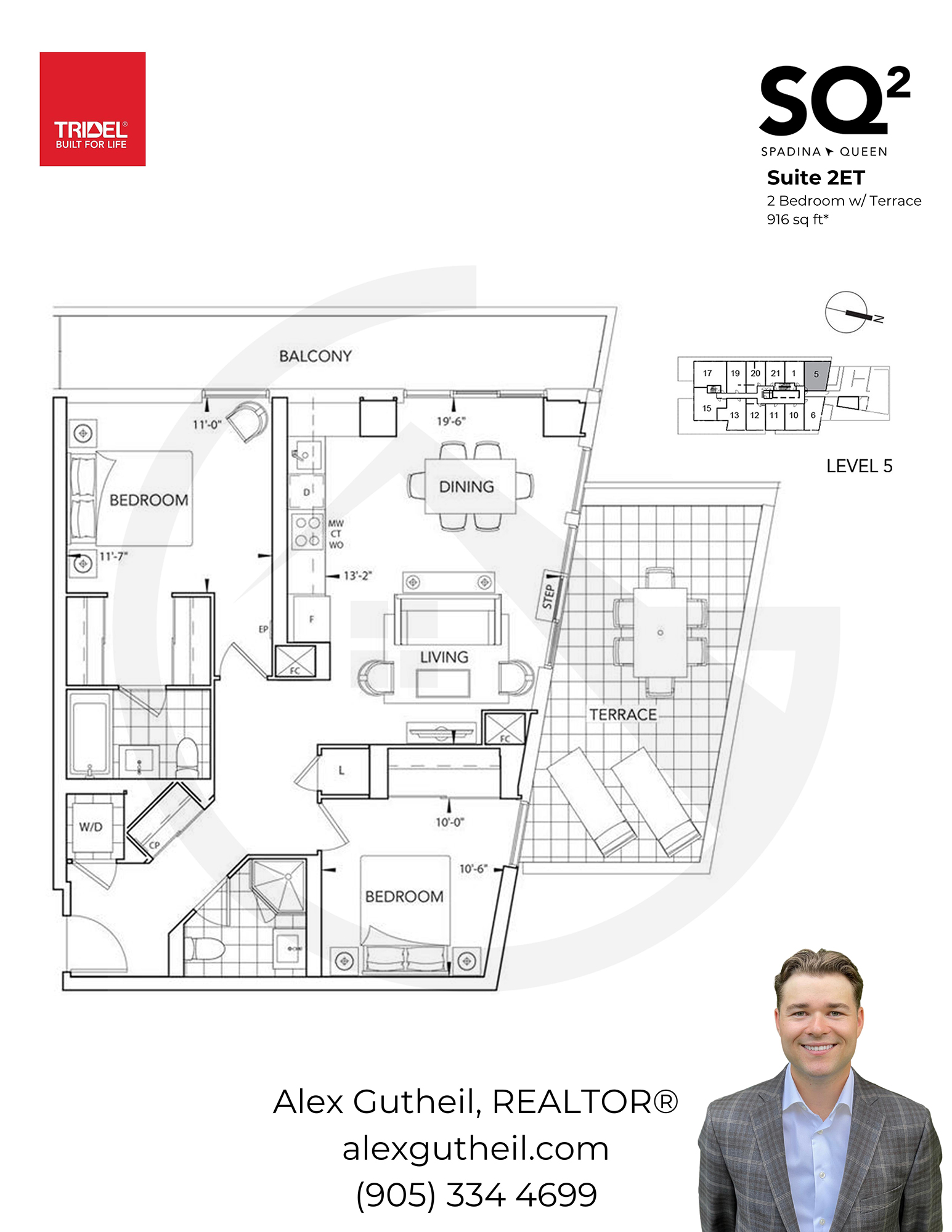 SQ2 Condos at Queen and Spadina - 80 Vanauley St - Suite 2ET