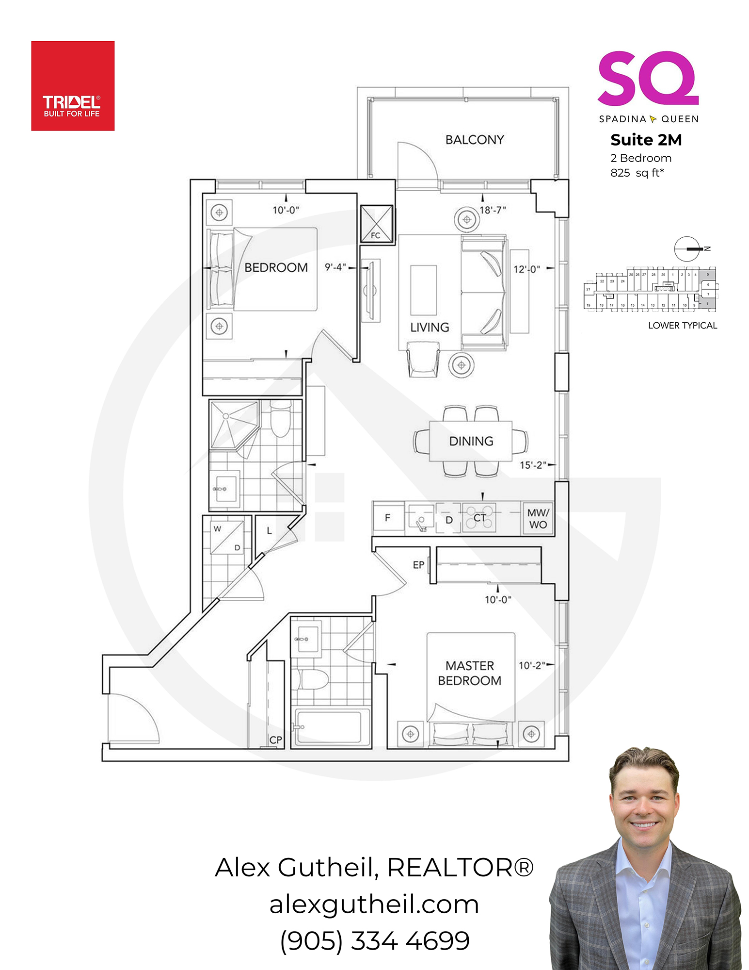 SQ Condos at Queen and Spadina – 38 Cameron St - Suite 2M
