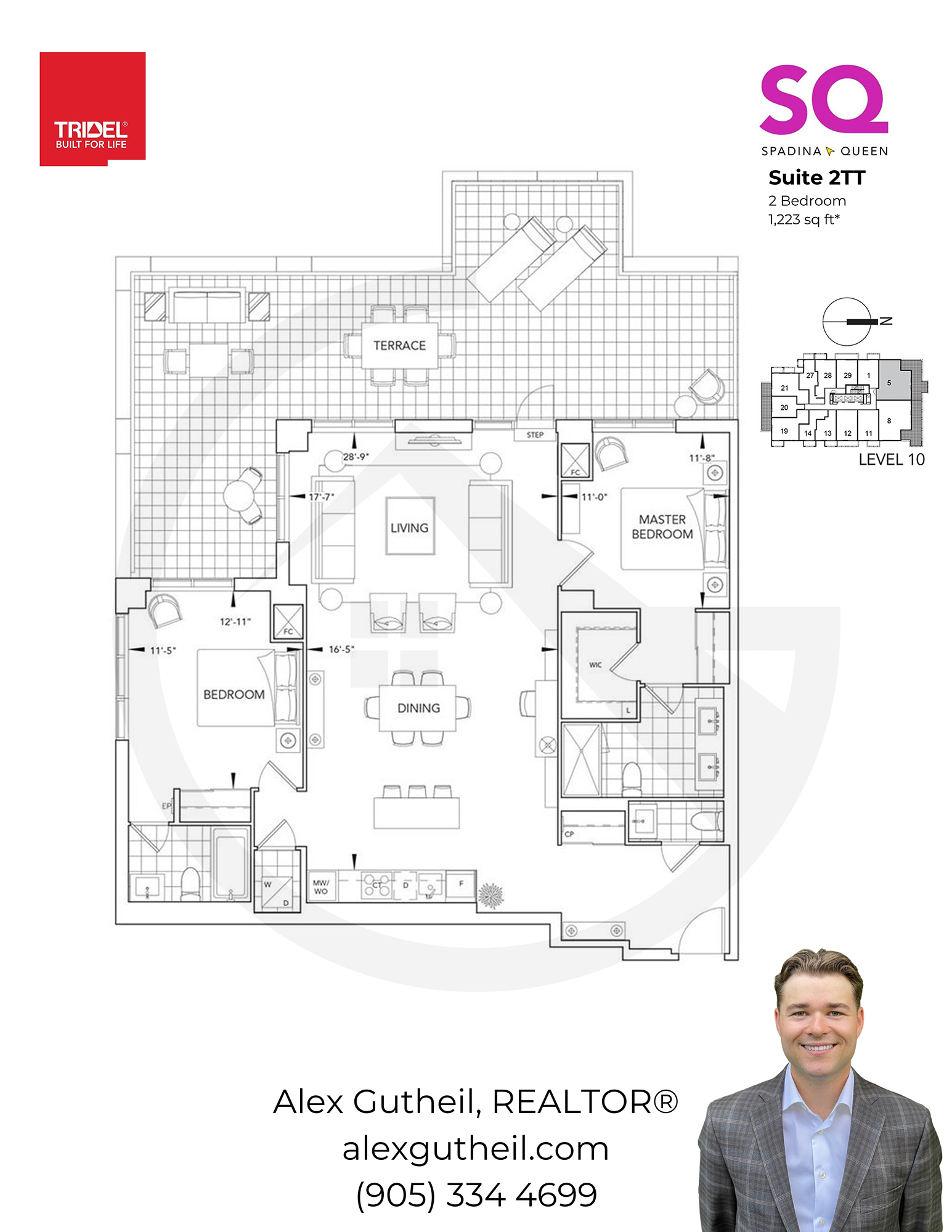 SQ Condos at Queen and Spadina – 38 Cameron St - Suite 2TT