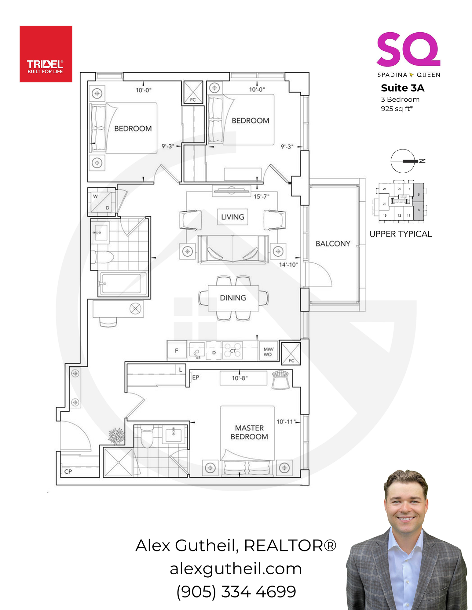SQ Condos at Queen and Spadina – 38 Cameron St - Suite 3A