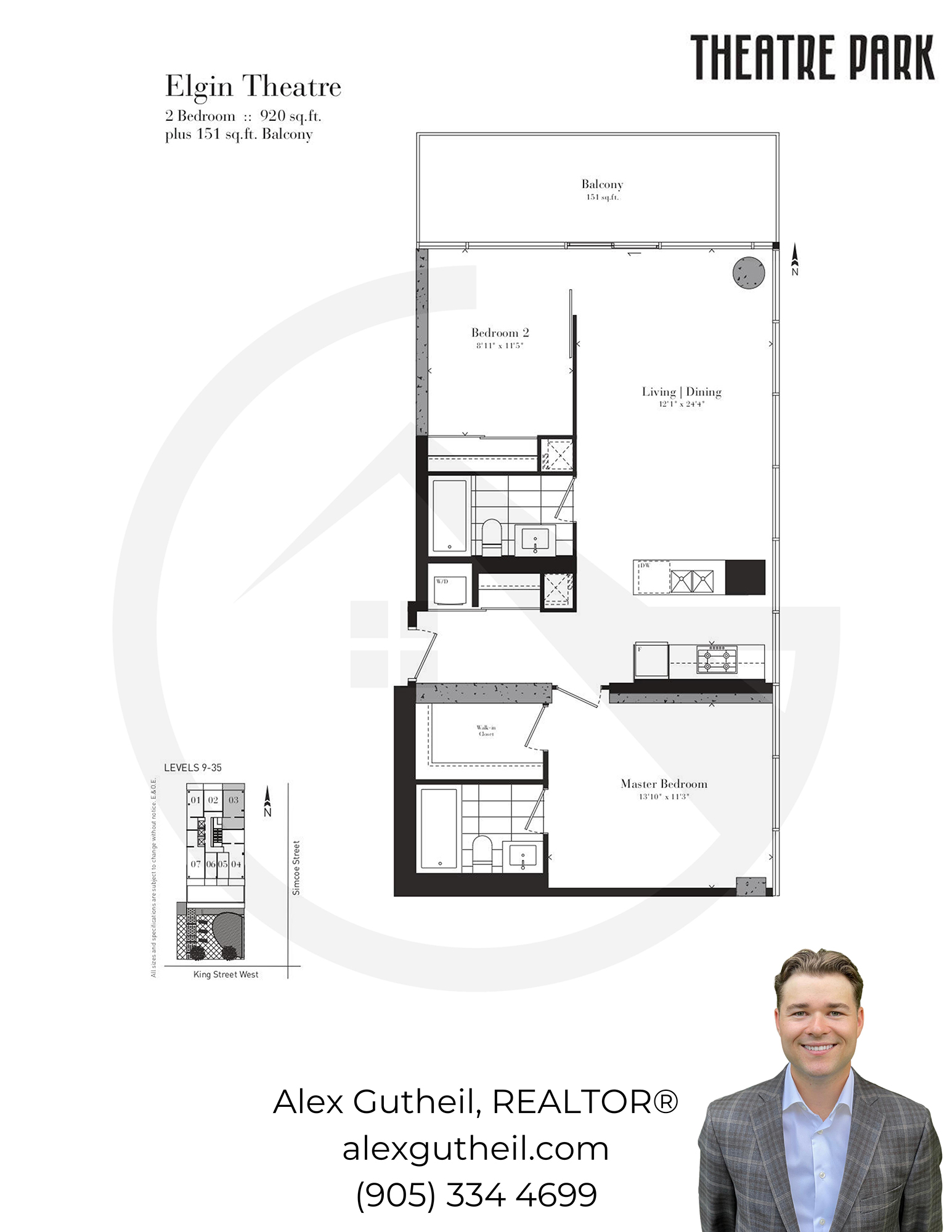 Theatre Park Condos at 224 King St W – Floor Plans - Elgin Theatre
