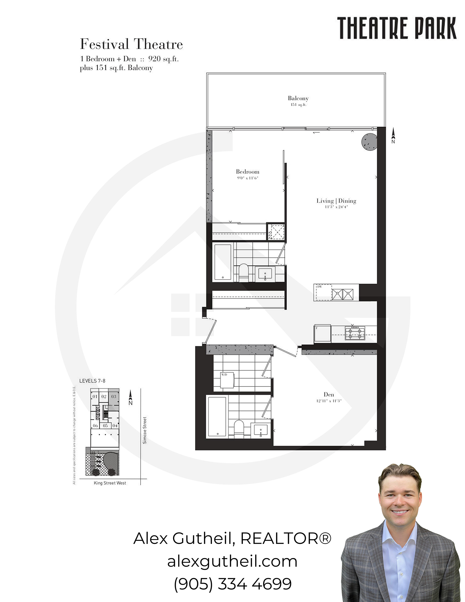 Theatre Park Condos at 224 King St W – Floor Plans - Festival Theatre