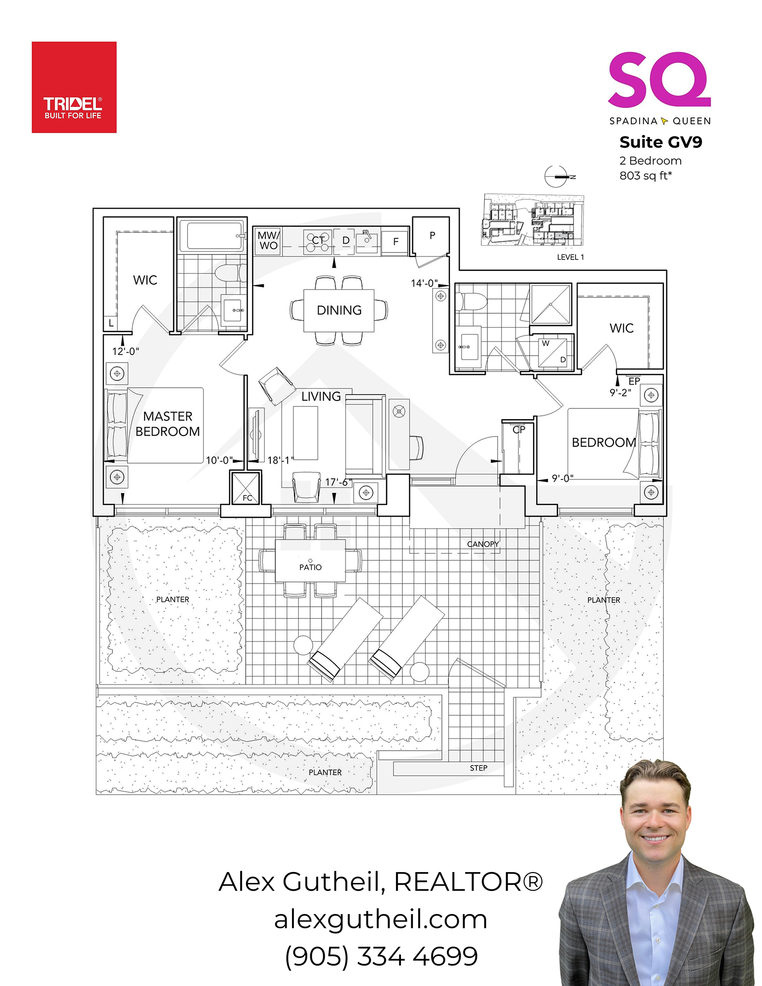 SQ Condos at Queen and Spadina – 38 Cameron St - Suite GV9