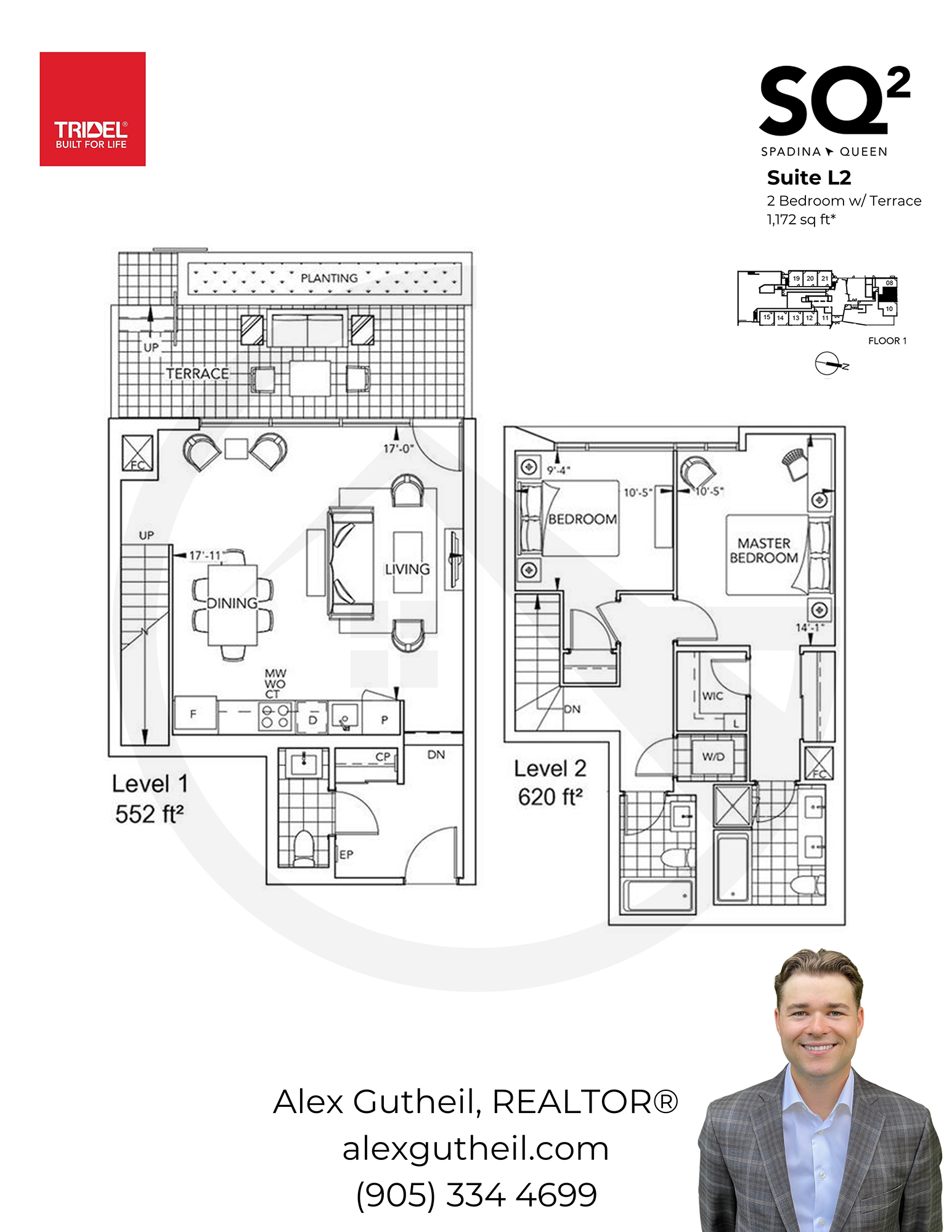 SQ2 Condos at Queen and Spadina - 80 Vanauley St - Suite L2