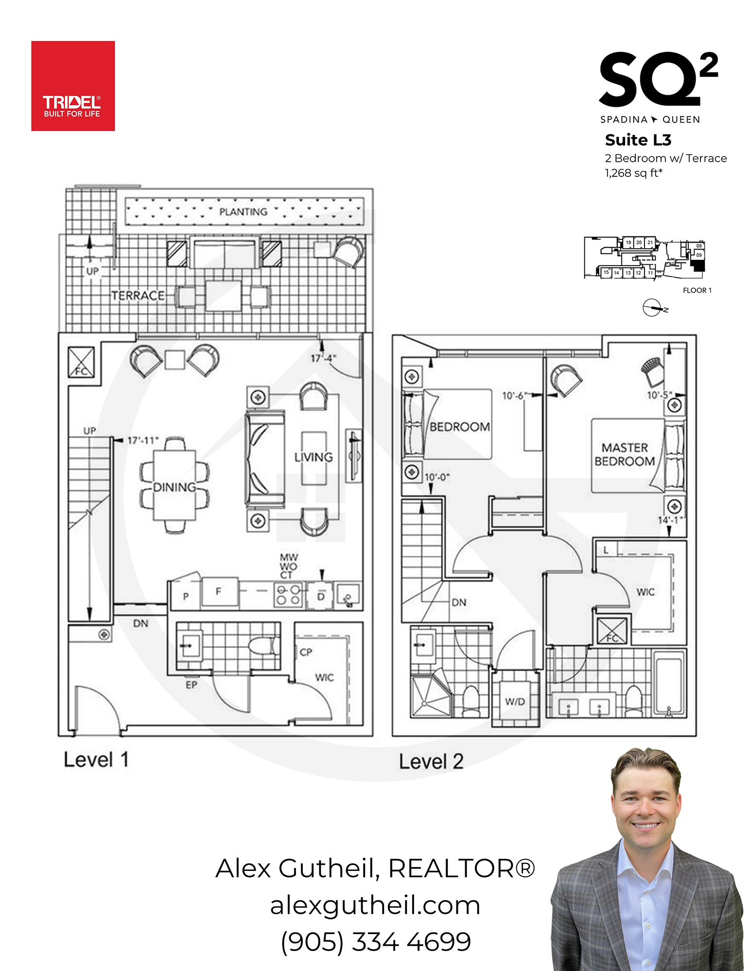 SQ2 Condos at Queen and Spadina - 80 Vanauley St - Suite L3