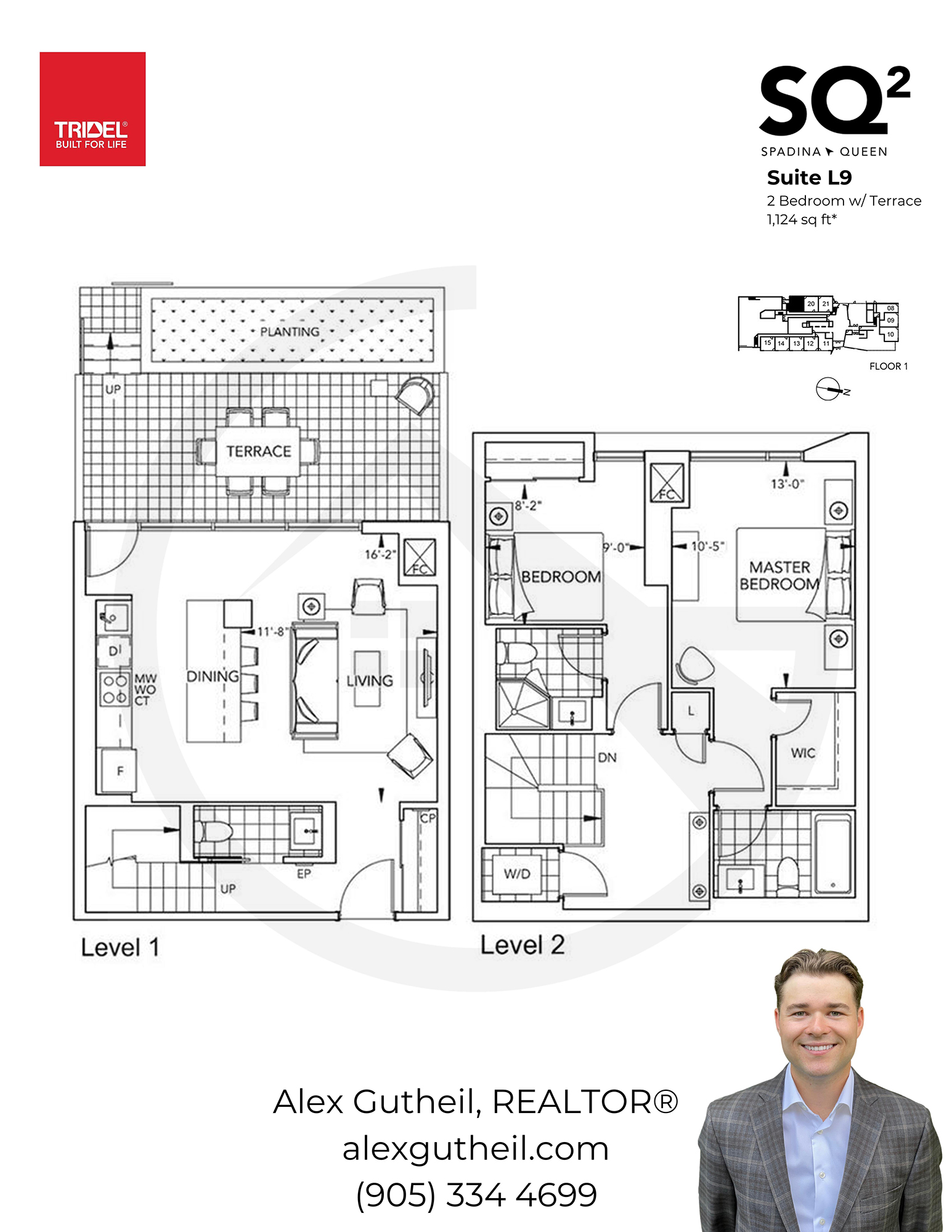 SQ2 Condos at Queen and Spadina - 80 Vanauley St - Suite L9