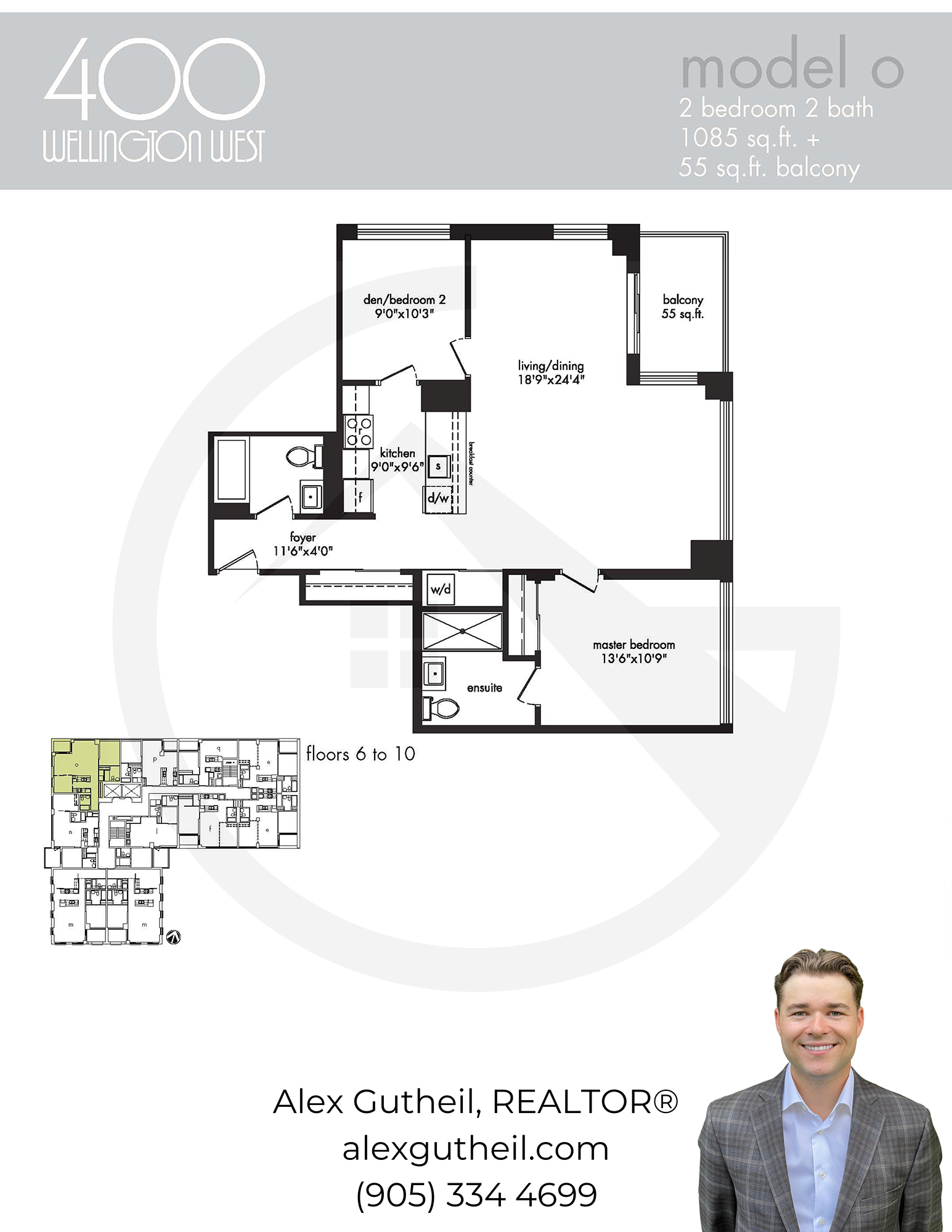 400 Wellington Condos at 400 Wellington St W - Model O