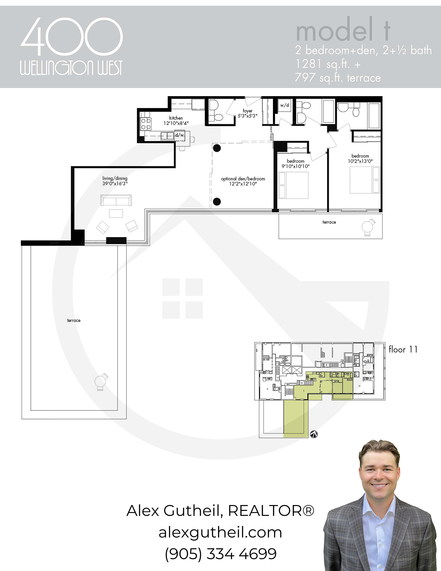 400 Wellington Condos at 400 Wellington St W - Model T