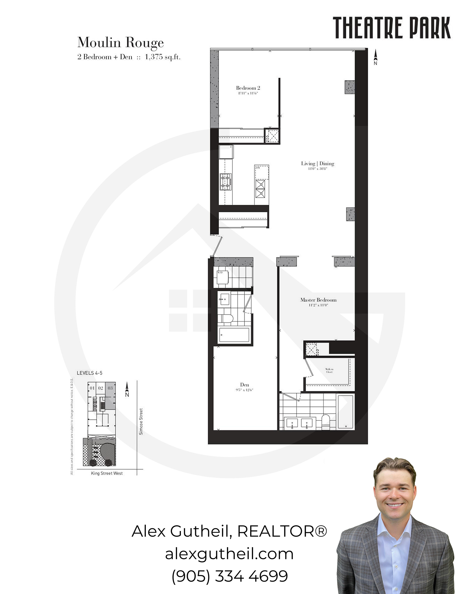 Theatre Park Condos at 224 King St W – Floor Plans - Moulin Rouge