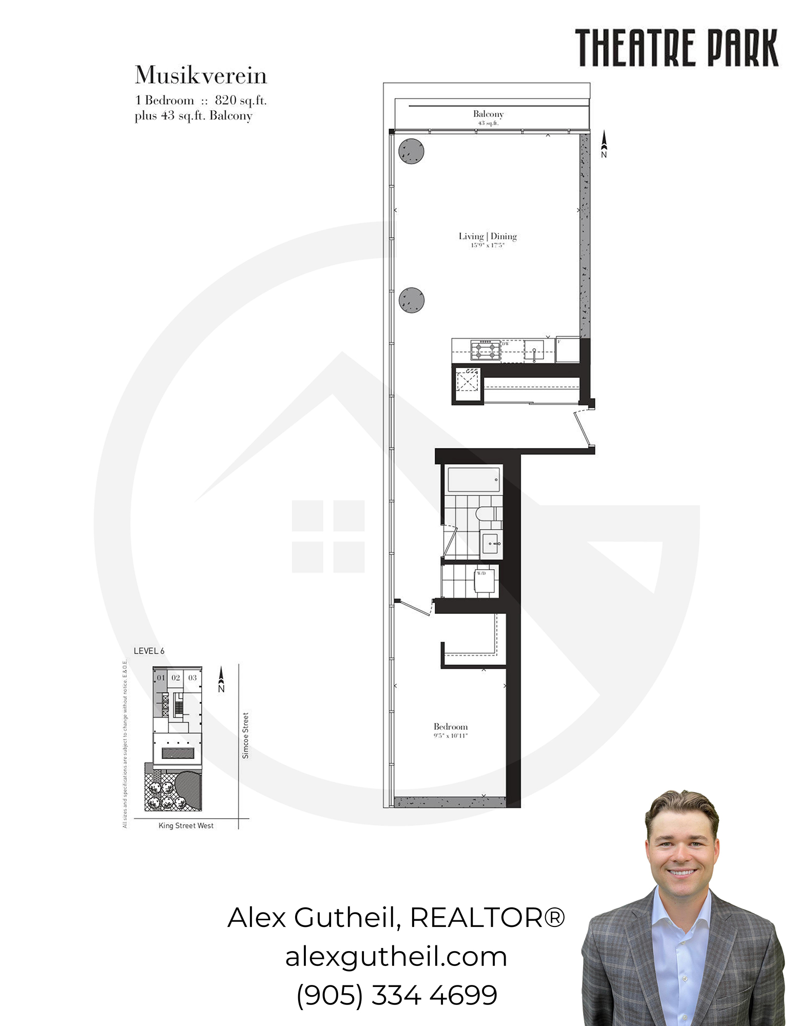 Theatre Park Condos at 224 King St W – Floor Plans - The Musikverein
