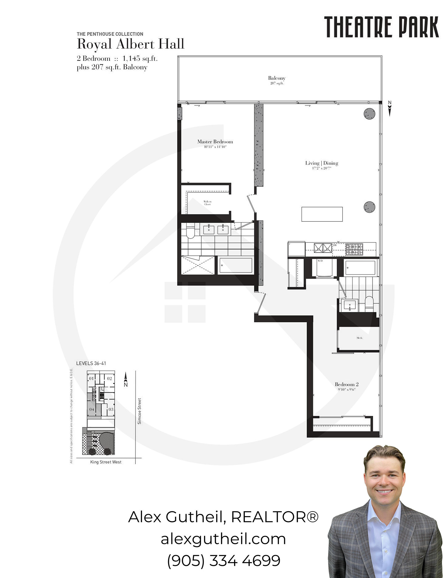 Theatre Park Condos at 224 King St W – Floor Plans - Royal Albert Hall