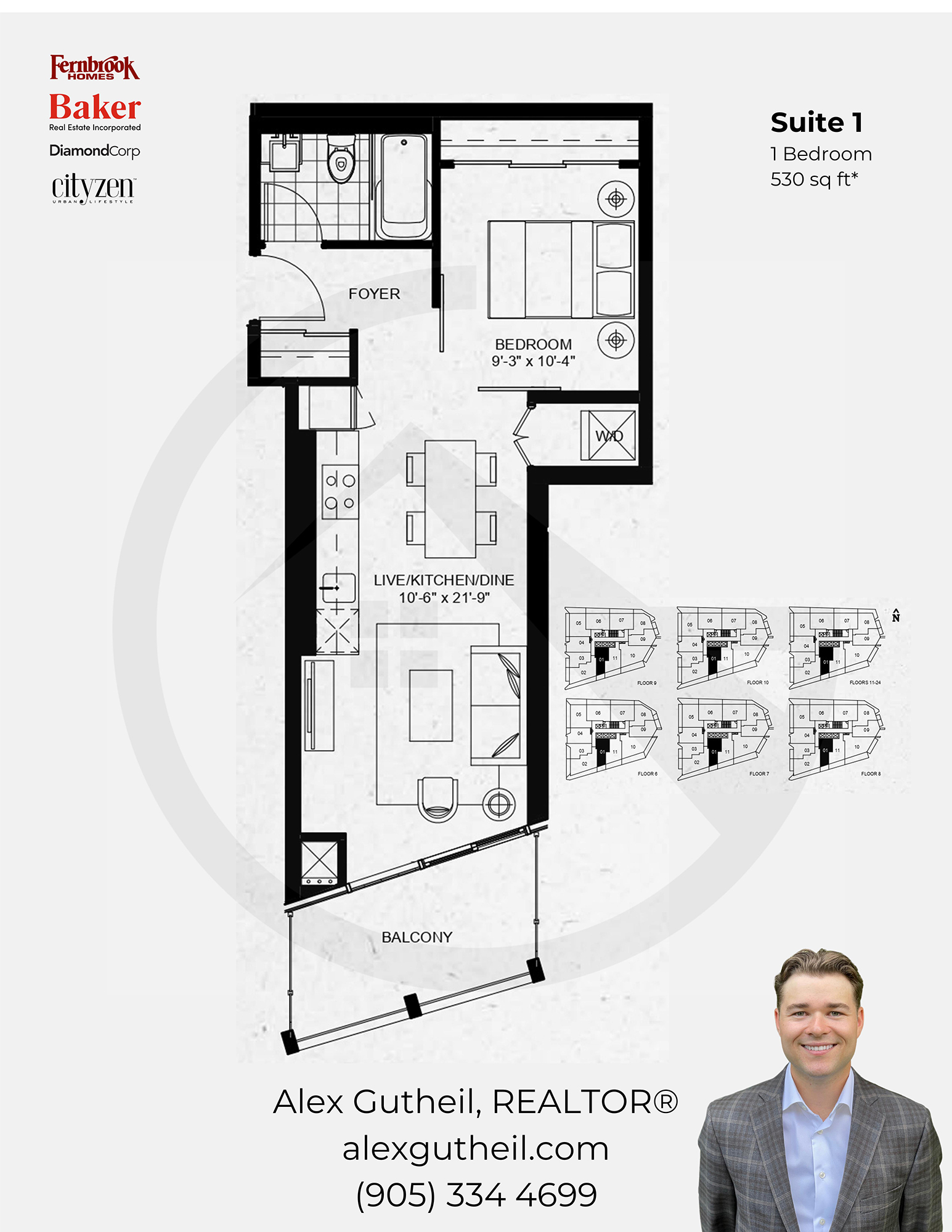 Garrison Point Condos – 30 Ordnance St, Toronto – Suite 1