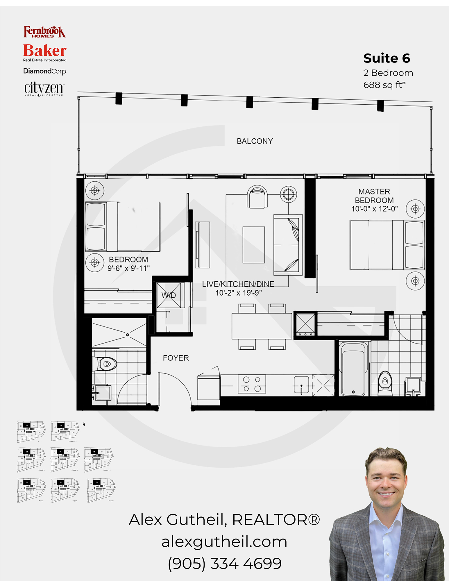 Garrison Point Condos – 30 Ordnance St, Toronto – Suite 6