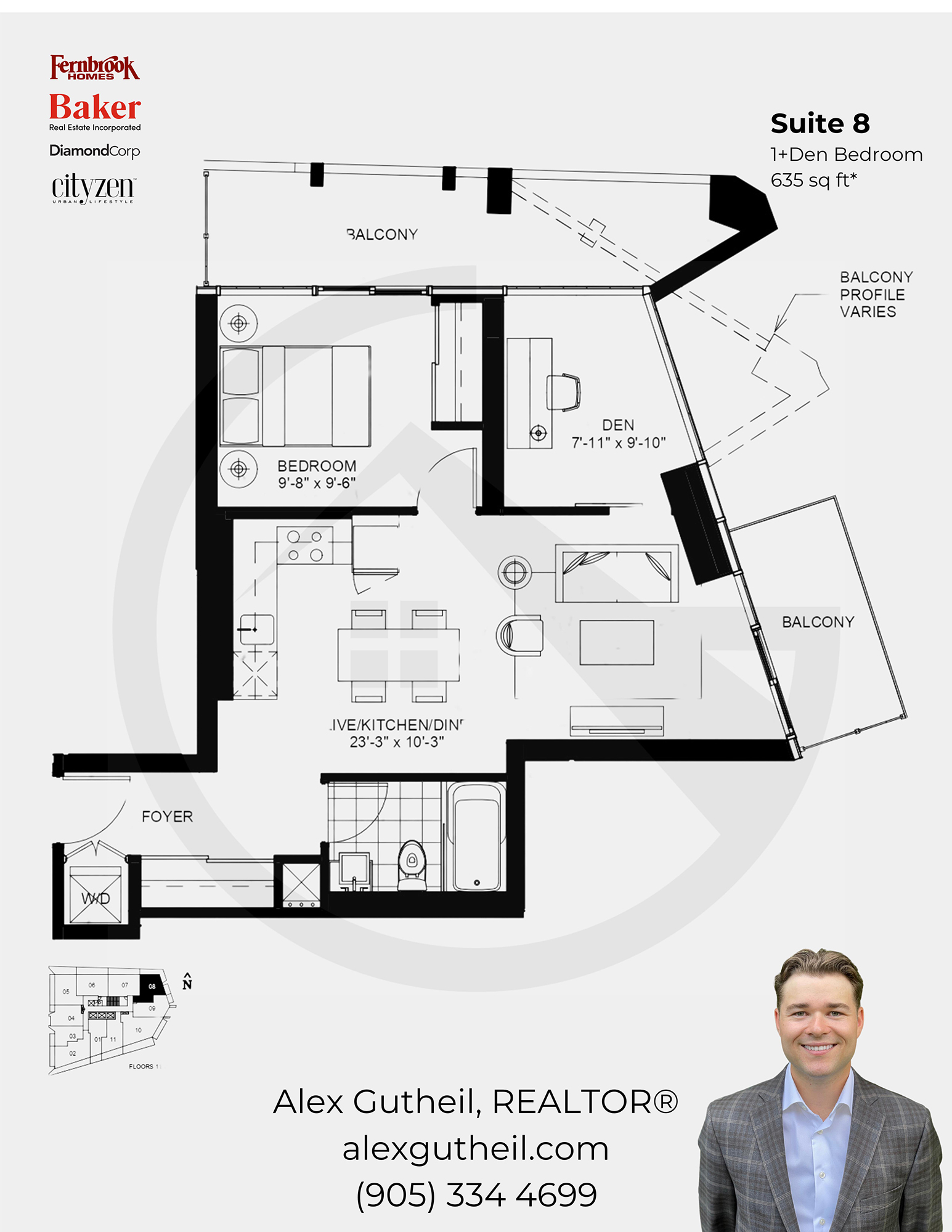 Garrison Point Condos – 30 Ordnance St, Toronto – Suite 8