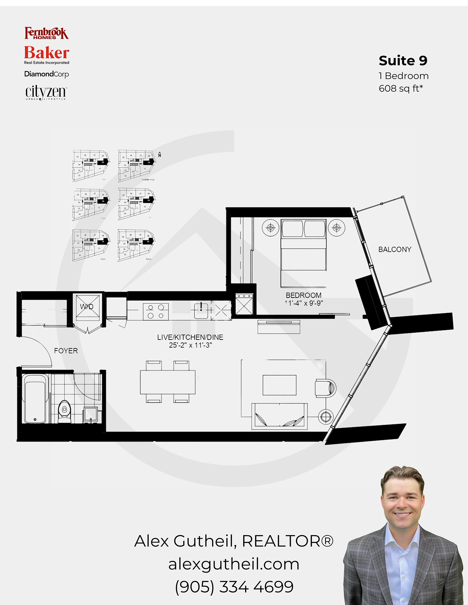 Garrison Point Condos – 30 Ordnance St, Toronto – Suite 9
