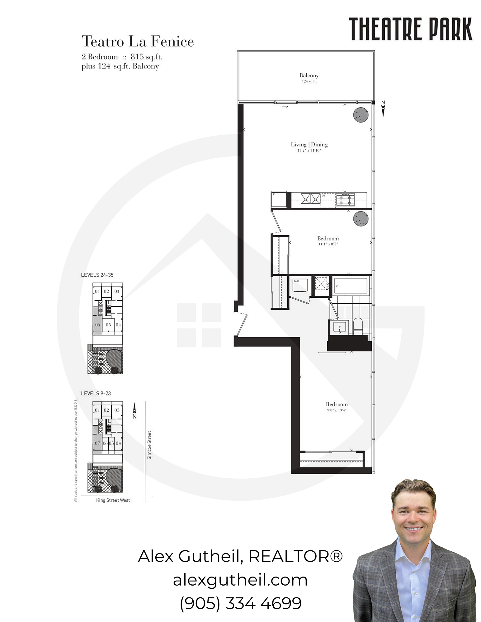 Theatre Park Condos at 224 King St W – Floor Plans - Teatro La Fenice