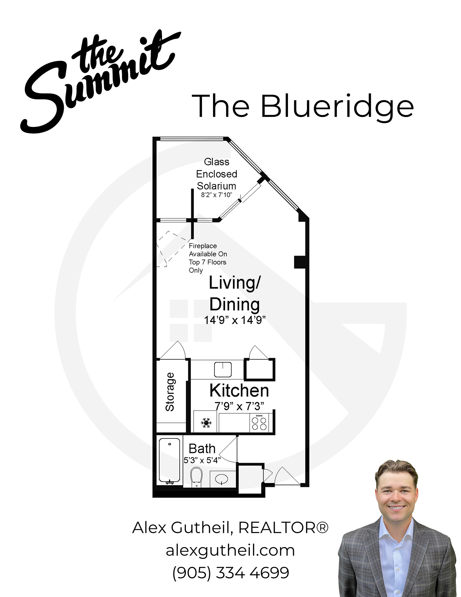 The Summit Condos at 701, 705, 725 King St W – Floor Plans - The Blueridge