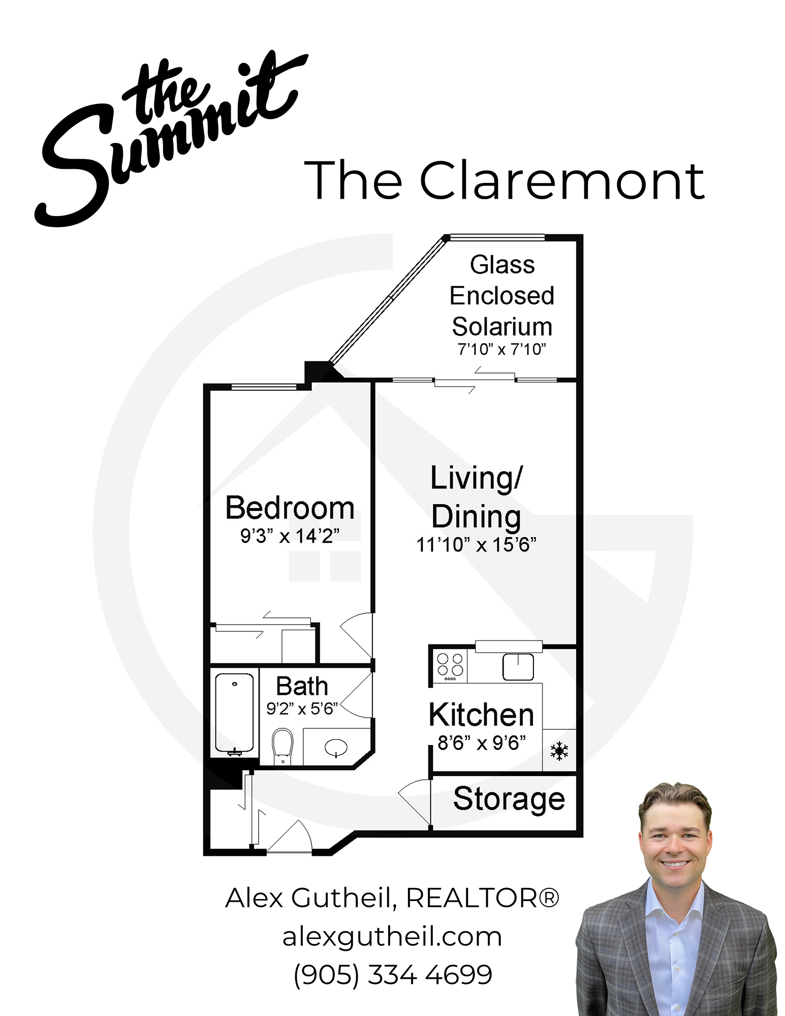 The Summit Condos at 701, 705, 725 King St W – Floor Plans - The Claremont