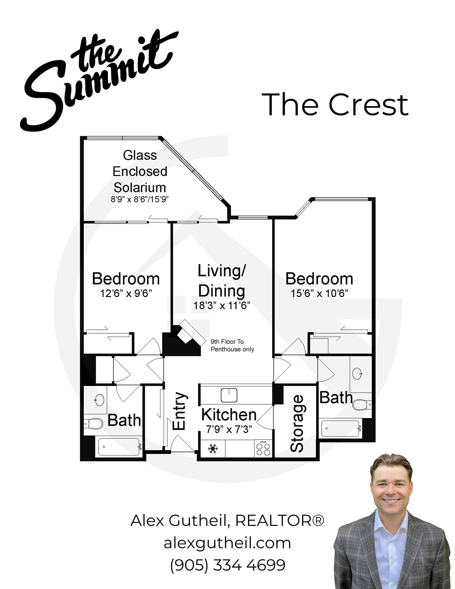 The Summit Condos at 701, 705, 725 King St W – Floor Plans - The Crest