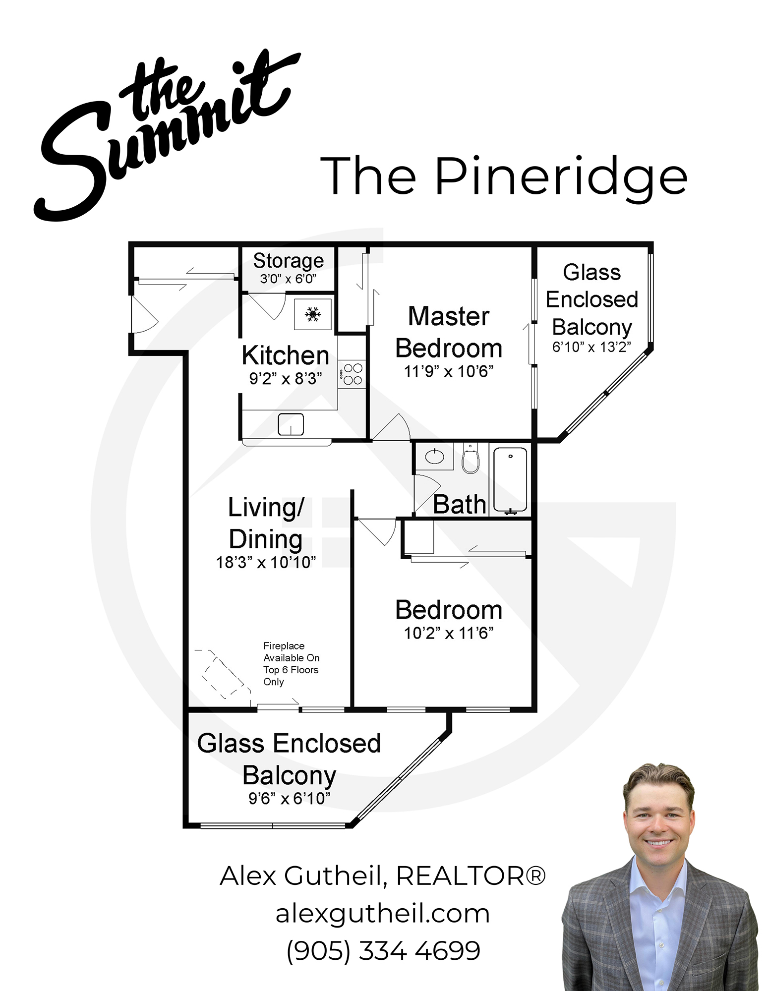The Summit Condos at 701, 705, 725 King St W – Floor Plans - The Pineridge