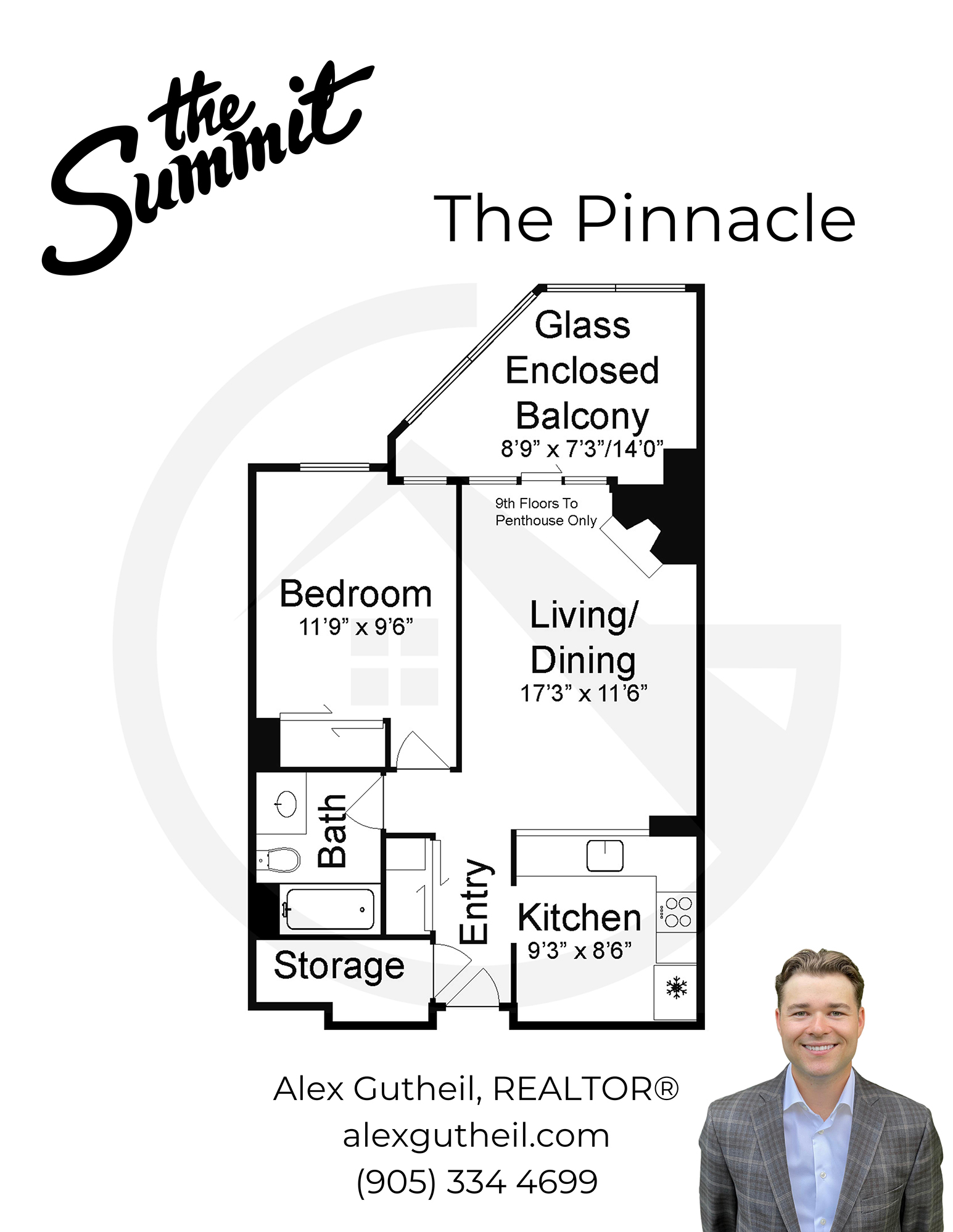 The Summit Condos at 701, 705, 725 King St W – Floor Plans - The Pinnacle