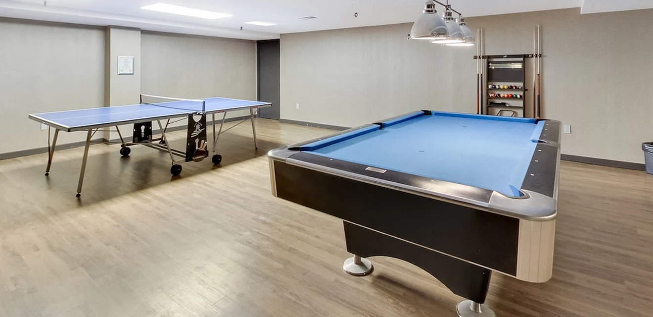 The Summit Condos at 701, 705, 725 King St W –  Games Room