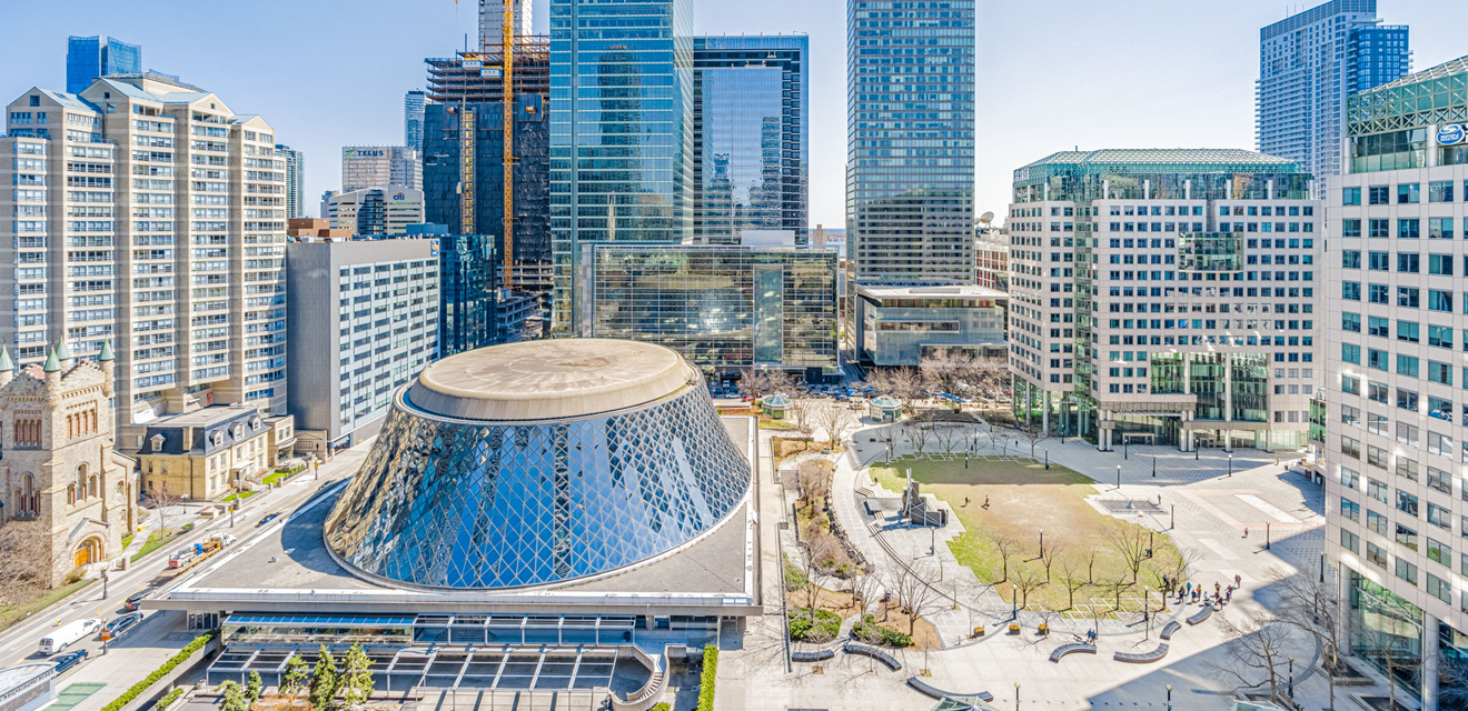 Theatre Park Condos at 224 King St W - Roy Thompson Hall