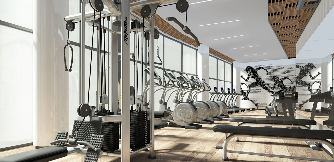 SQ2 Condos at Queen and Spadina – 80 Vanauley St - Fitness Centre